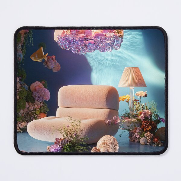 Item preview, Surreal Underwater Restaurant | Organic Dining Table and Chairs designed and sold by yinyuecreation.