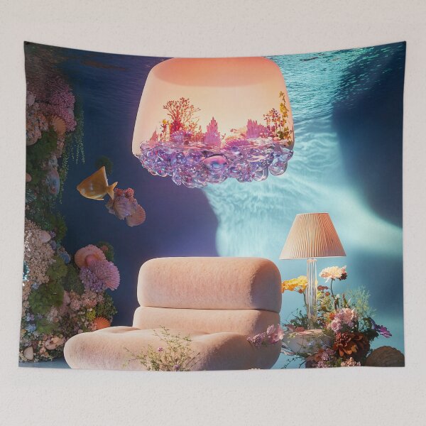 Item preview, Surreal Underwater Restaurant | Organic Dining Table and Chairs designed and sold by yinyuecreation.