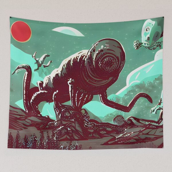 Item preview, The beast of KRAKEN-5 roared designed and sold by Quahx.