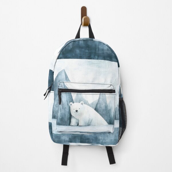 Item preview, polar bear on an ice floe designed and sold by 3ling_Design.