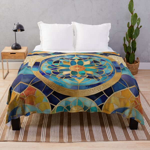 Item preview, "Medina Maze: Moroccan-Inspired Geometric Design for Fashion, Décor, and Accessories" designed and sold by CallisC-Arts.