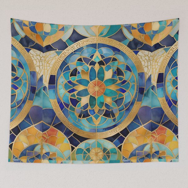 Item preview, "Medina Maze: Moroccan-Inspired Geometric Design for Fashion, Décor, and Accessories" designed and sold by CallisC-Arts.