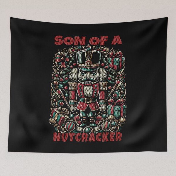 Item preview, Son Of A Nutcracker Christmas Artwork designed and sold by LuminOrb.