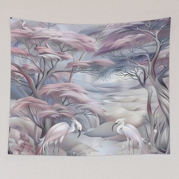 Item preview, African birds and African landscape. designed and sold by MagelliShop.