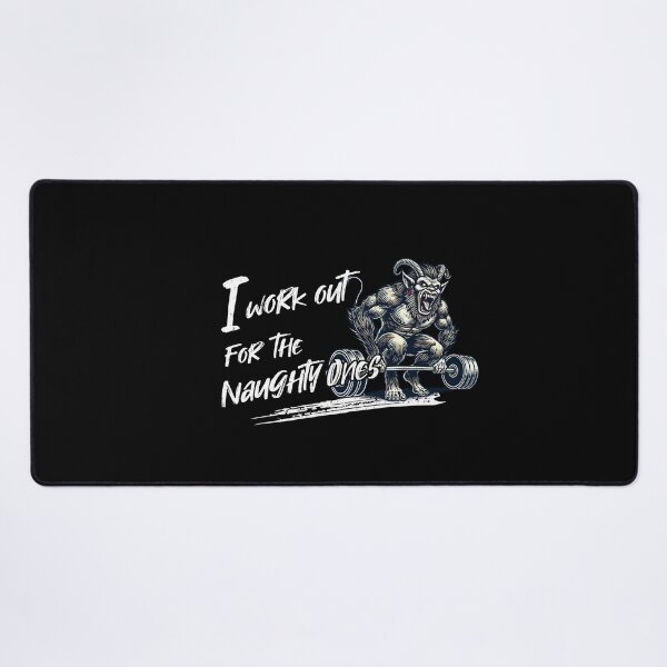 Item preview, Krampus Workout For The Naughty Ones designed and sold by LuminOrb.