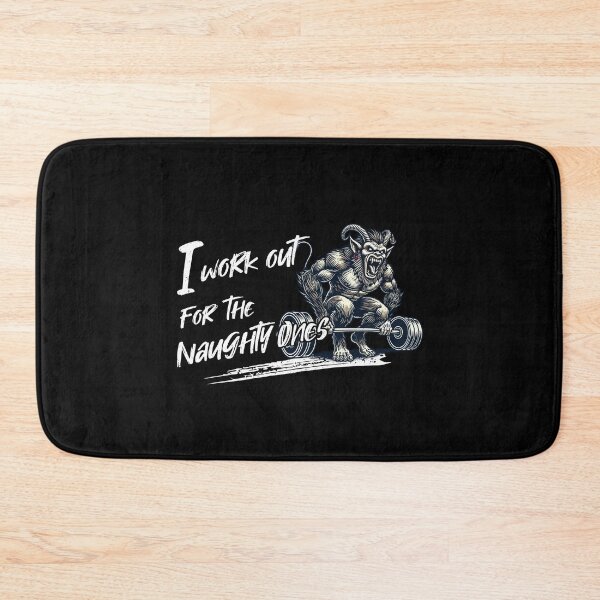 Item preview, Krampus Workout For The Naughty Ones designed and sold by LuminOrb.