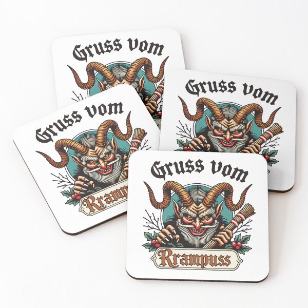 Item preview, Greetings From The Krampus Legend Christmas designed and sold by LuminOrb.