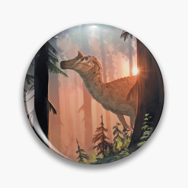 Item preview, Baryonyx Strolling Through a Sunset Forest designed and sold by Paleo-parallax.