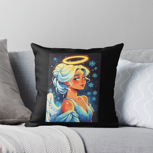 Item preview, Cute Winter Angel Girl designed and sold by ByteyCreatives.