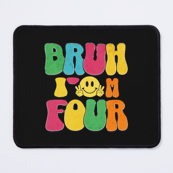 Item preview, Kids Bruh I'm 4 Year Old Funny 4th Birthday Boys Kids T-Shirt designed and sold by ViviWyco.