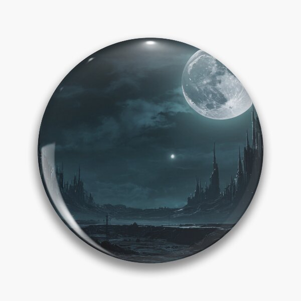 Item preview, The Glamorous Moon designed and sold by TheSketchVault.