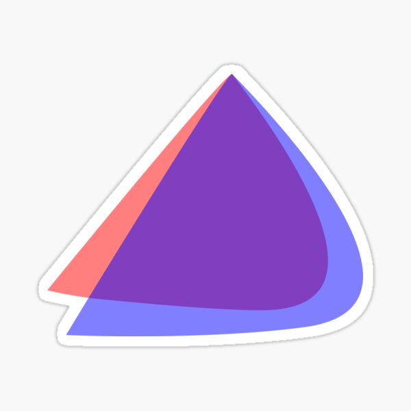 Two Sails EndeavourOS Logo Sticker