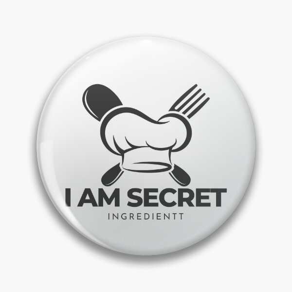 Item preview, I Am The Secret Ingredient - Minimalist Chef Logo designed and sold by izabile.