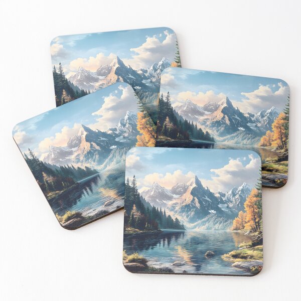 Item preview, Beautiful Mountain Landscape View designed and sold by CoolMantras.