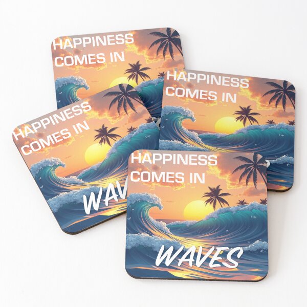 Item preview, Happiness Comes in Waves designed and sold by RDSmit.