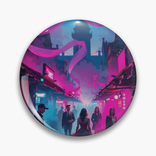 Item preview, Neon Metropolis Dreamscape designed and sold by PanoramaPrints.