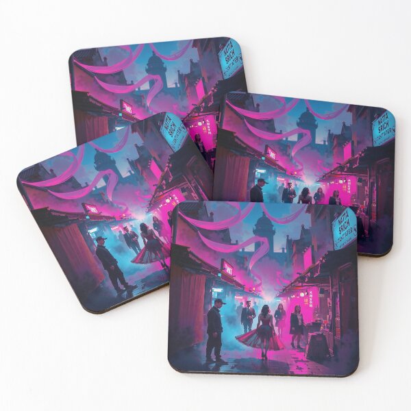 Item preview, Neon Metropolis Dreamscape designed and sold by PanoramaPrints.