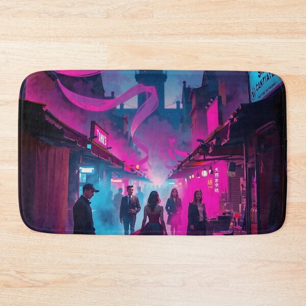 Item preview, Neon Metropolis Dreamscape designed and sold by PanoramaPrints.