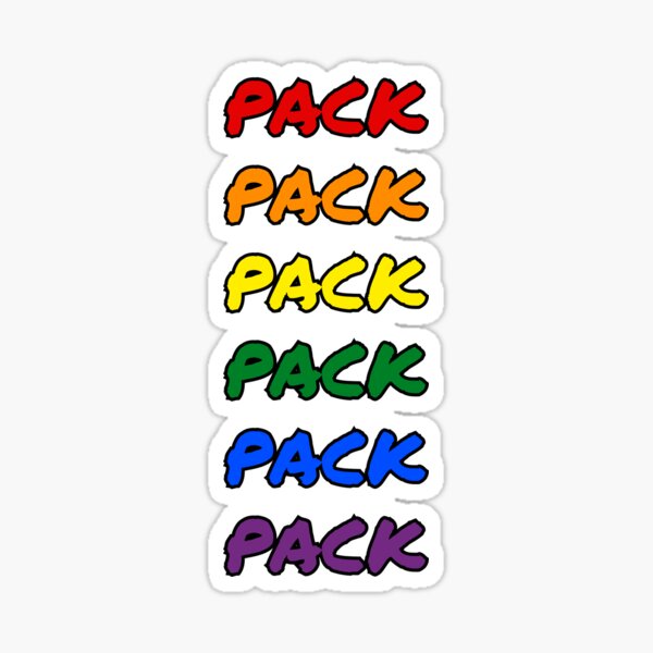 Item preview, packpackpack Rainbow designed and sold by DashboardLights.