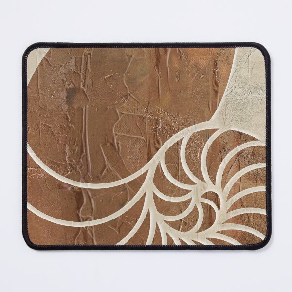 Item preview, Milk Chocolate Nautilus Shell Beach Art designed and sold by Sharon Cummings Art.