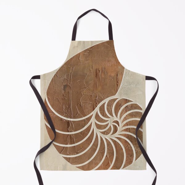 Item preview, Milk Chocolate Nautilus Shell Beach Art designed and sold by Sharon Cummings Art.