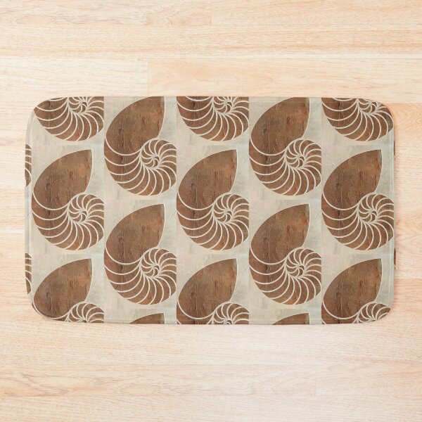 Item preview, Milk Chocolate Nautilus Shell Beach Art designed and sold by Sharon Cummings Art.