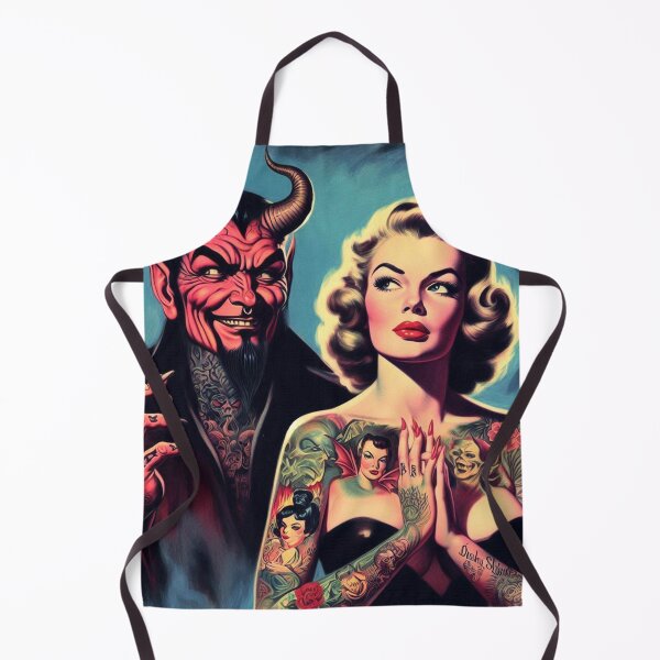 Item preview, Retrp Devilish Woman designed and sold by PulpVintage.