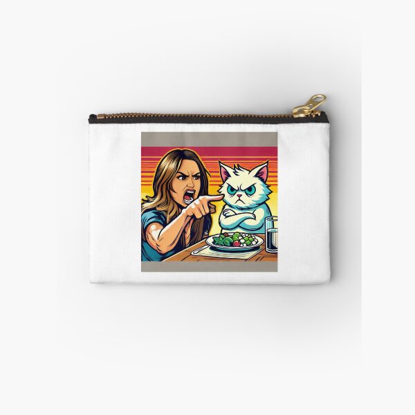 Item preview, Woman yelling at cat meme designed and sold by WildWaveStylez.