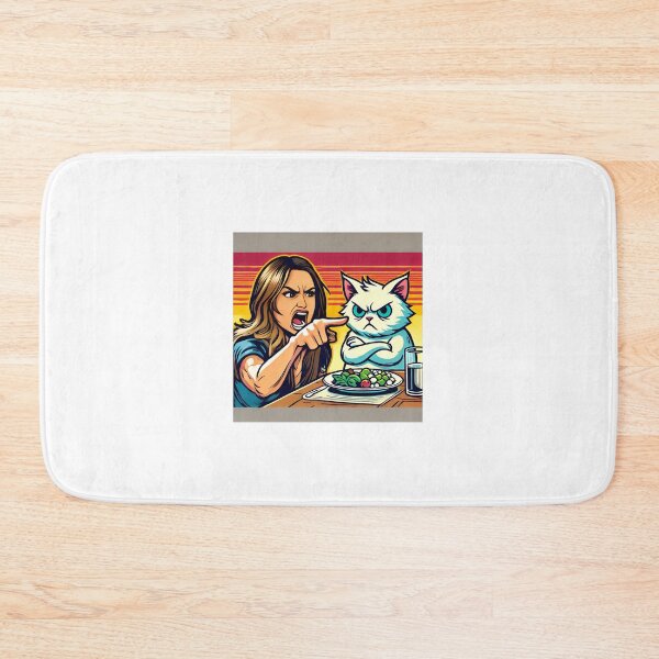 Item preview, Woman yelling at cat meme designed and sold by WildWaveStylez.