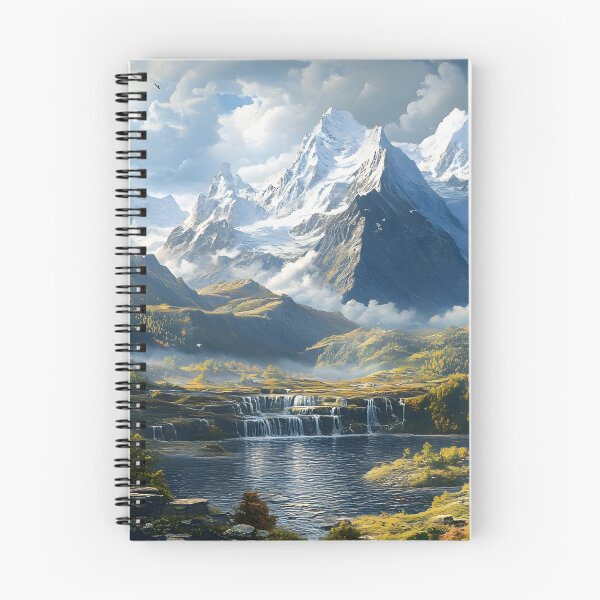 Item preview, Beautiful Mountain Landscape View designed and sold by CoolMantras.