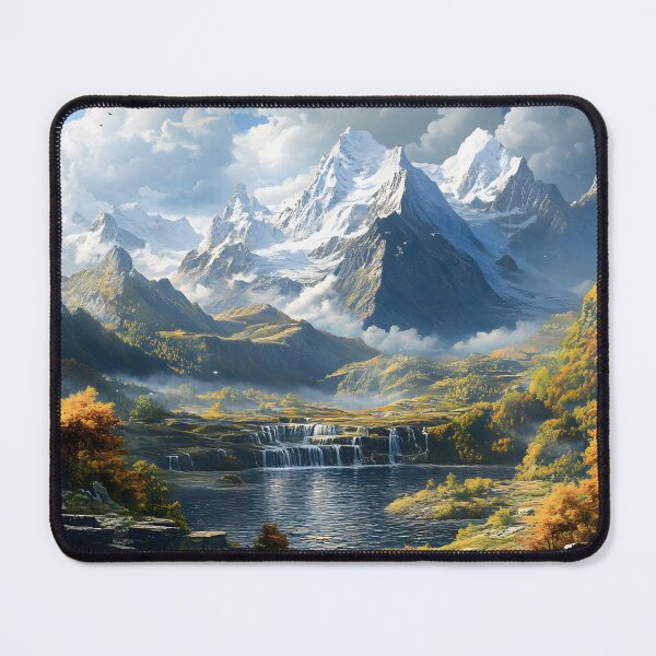 Item preview, Beautiful Mountain Landscape View designed and sold by CoolMantras.