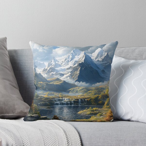 Item preview, Beautiful Mountain Landscape View designed and sold by CoolMantras.