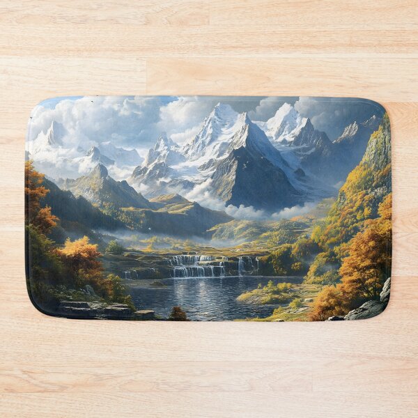 Item preview, Beautiful Mountain Landscape View designed and sold by CoolMantras.
