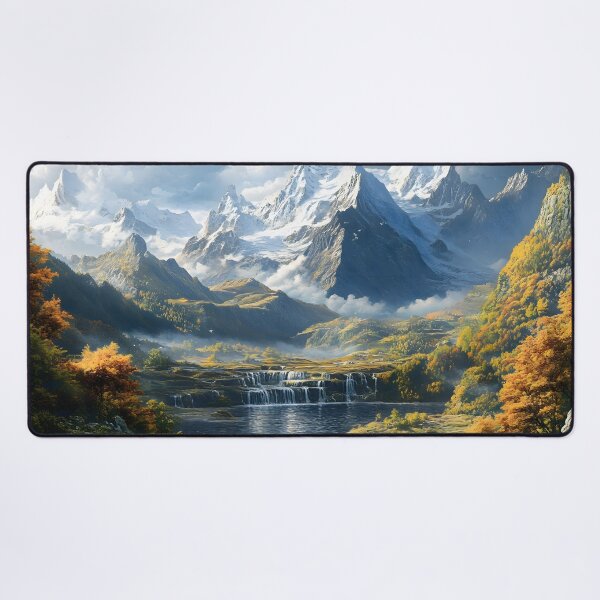 Item preview, Beautiful Mountain Landscape View designed and sold by CoolMantras.