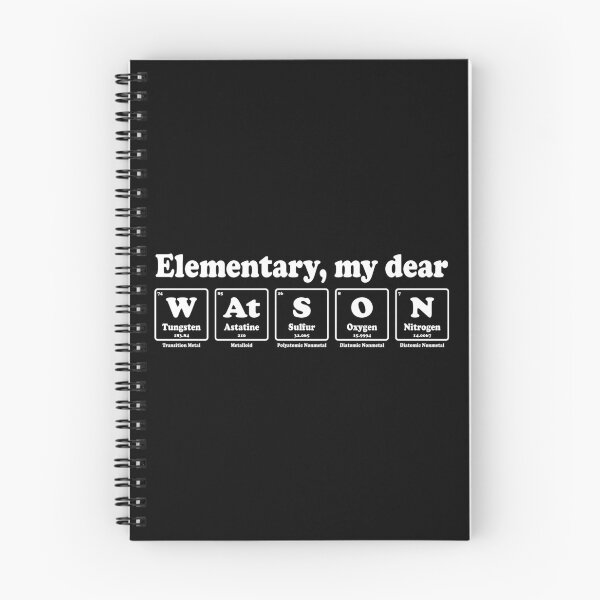Item preview, Elementary, My Dear Watson – Gift for Nerdy Sherlock Holmes Fans designed and sold by ScienceCorner.