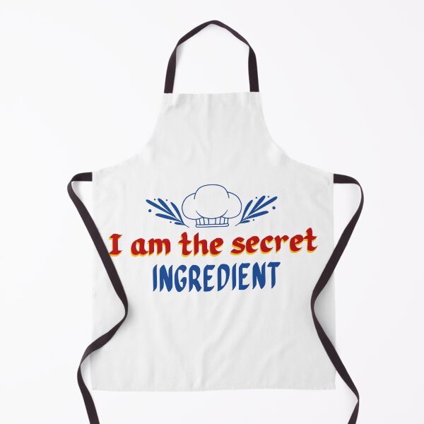 Item preview, The Secret Ingredient - Playful Chef Quote designed and sold by izabile.