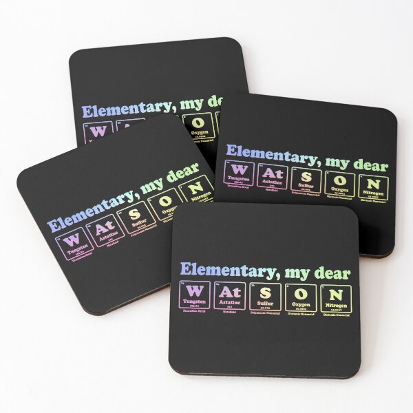 Item preview, Elementary, My Dear Watson – Gift for Nerdy Sherlock Holmes Fans designed and sold by ScienceCorner.