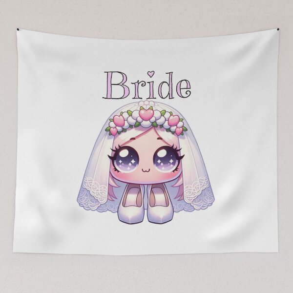 Item preview, Bride Wedding Kawaii  designed and sold by sparsonboutique.
