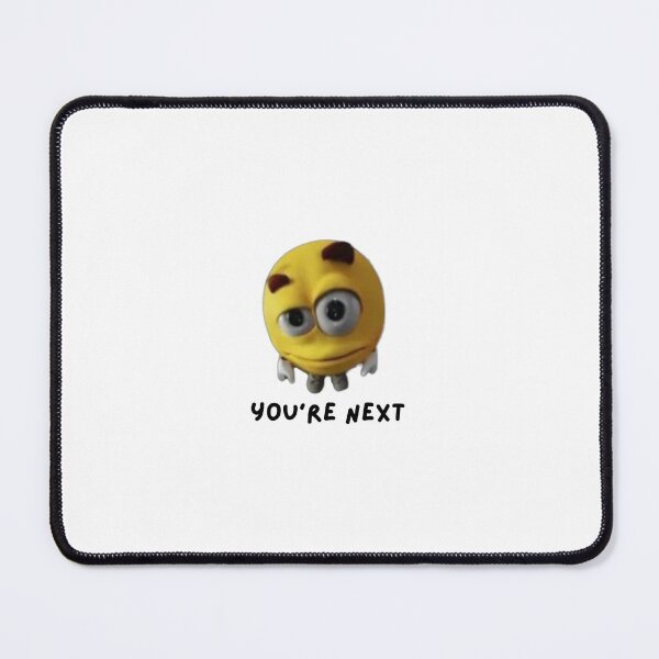 Item preview, you're next emoji raised brow designed and sold by nuttybear.