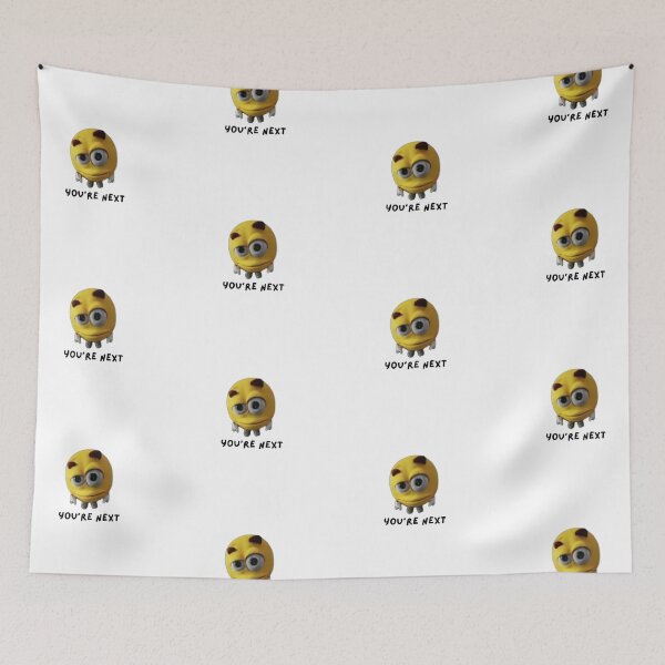 Item preview, you're next emoji raised brow designed and sold by nuttybear.