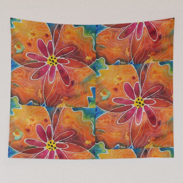 Item preview, Copy of Garden Fresh Hibiscus Flower 2 designed and sold by Sharon Cummings Art.