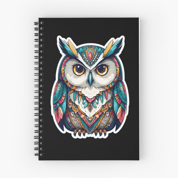 Item preview, Owl Adorned With Bohemian Patterns designed and sold by Lithuane.