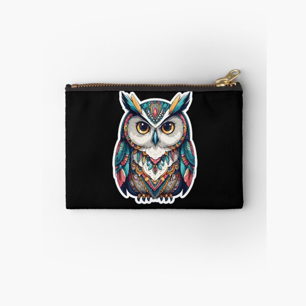 Item preview, Owl Adorned With Bohemian Patterns designed and sold by Lithuane.
