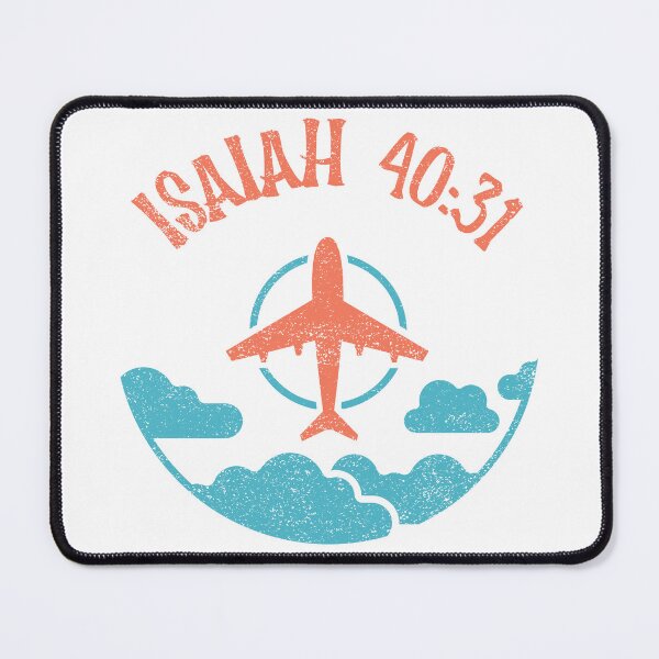Item preview, Isaiah 40:31 Airplane designed and sold by Texasgal15.