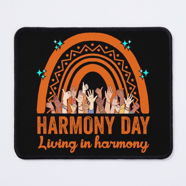 Item preview, Aussie Harmony Day 2025 living in hARMONY orange Clothes, Apparel and Gifts Men Woman Kids designed and sold by Taylor  ART.