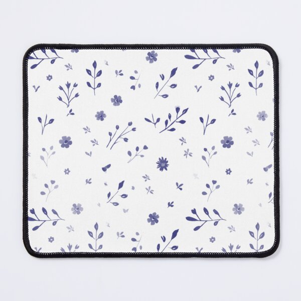 Item preview, Whispy Navy Blue Floral Pattern designed and sold by Our Bible Journey.
