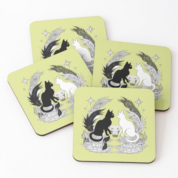 Item preview, funny, spirit animal black and white cat designed and sold by amazouz1.