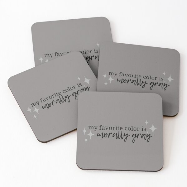 Item preview, My Favorite Color is Morally Gray - Romance Reader designed and sold by CMB-Editing.