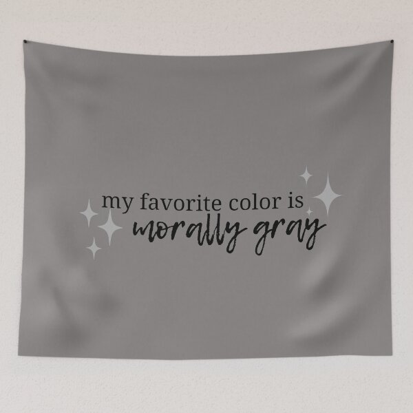 Item preview, My Favorite Color is Morally Gray - Romance Reader designed and sold by CMB-Editing.