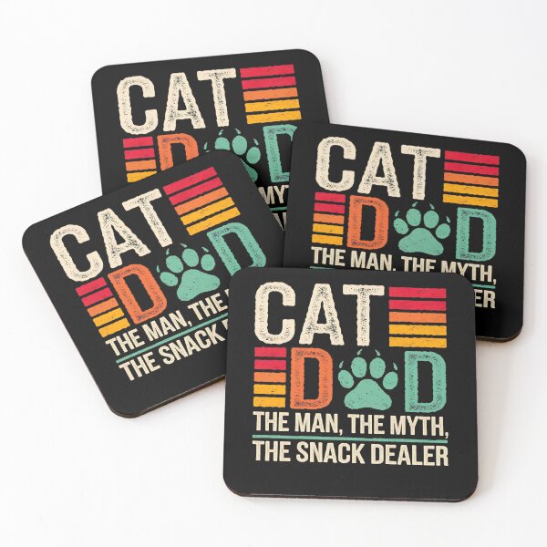 Item preview, Cat Dad The Man The Myth The Snack Dealer T-Shirt, Best Cat Dad Ever Tee, Cat Dad shirt, Pet Lover Tee, Cat Lover Tee, Cat Owner T-shirt, Snack Dealer Tee designed and sold by TrendPrinter.